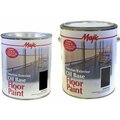 Majic Paints 8-0073-2 FLOOR PAINT QT BLACK OILBASE 2424957